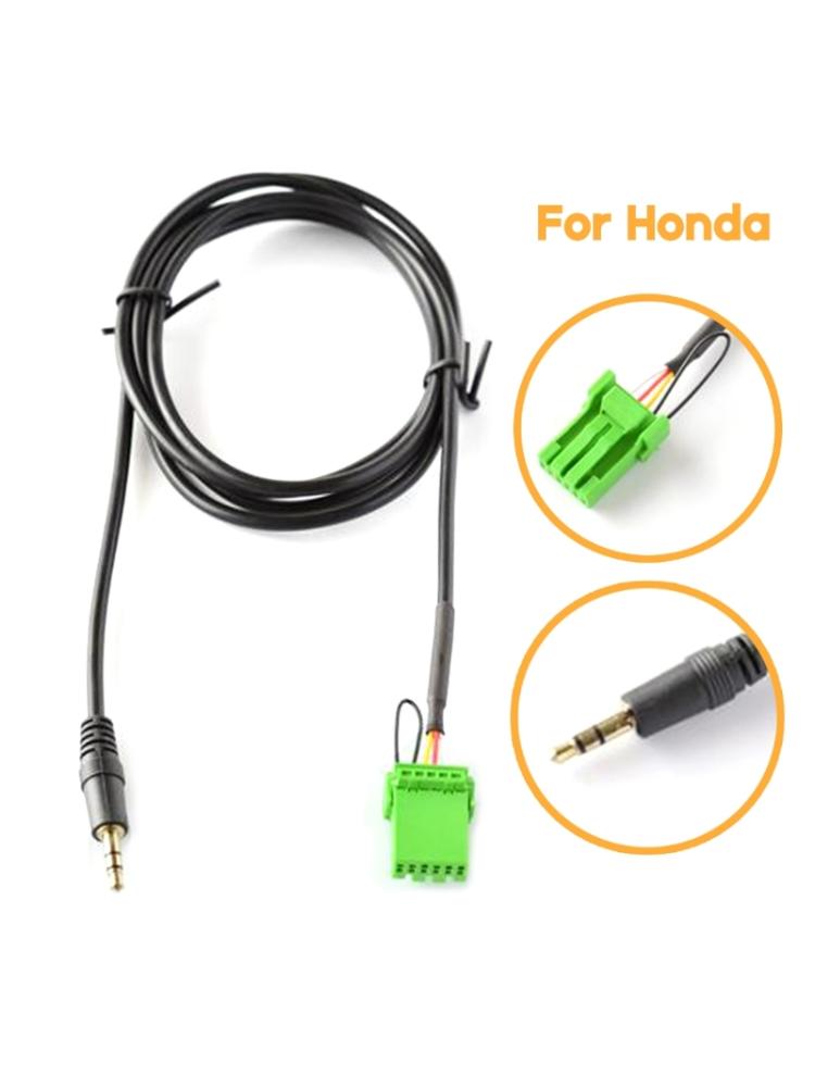 Автомобильный линейный адаптер Aux, разъем 3,5 мм, разъем Aux аудиокабеля, 6-контактный разъем для джаза 2002-2006 гг.