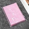 50Pcs Heart Love Laser Flashing Card Sleeves Protector For Photo Cards Holder Holographic Foil Protective Films