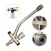 Dual Valve Pressure Washer Attachment 1/4 Quick Connect Foam Gun Dual Valve Foam Generator Accessories for High Pressure Washer