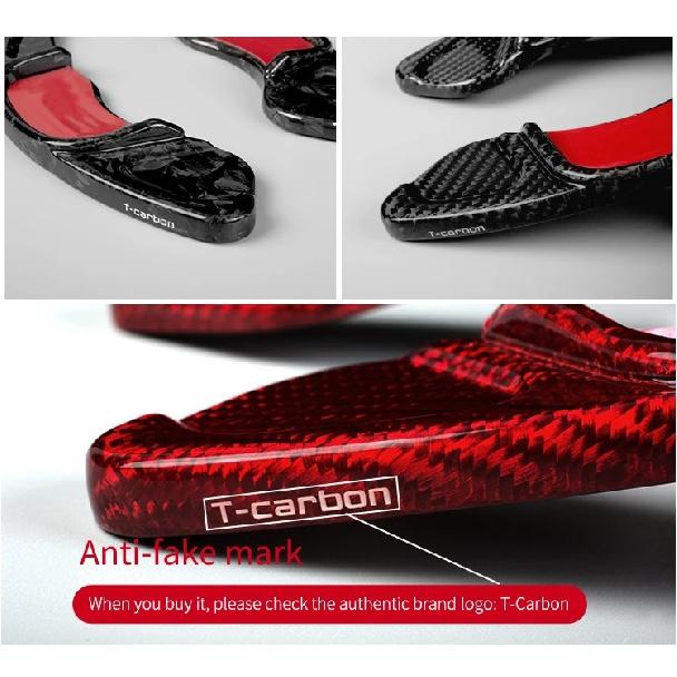 Carbon Fiber Steering Wheel Paddle Shift For Volkswagen VW Golf MK7 MK7.5 R GTI GTD Polo 6R GTI Scirocco 2015-2020