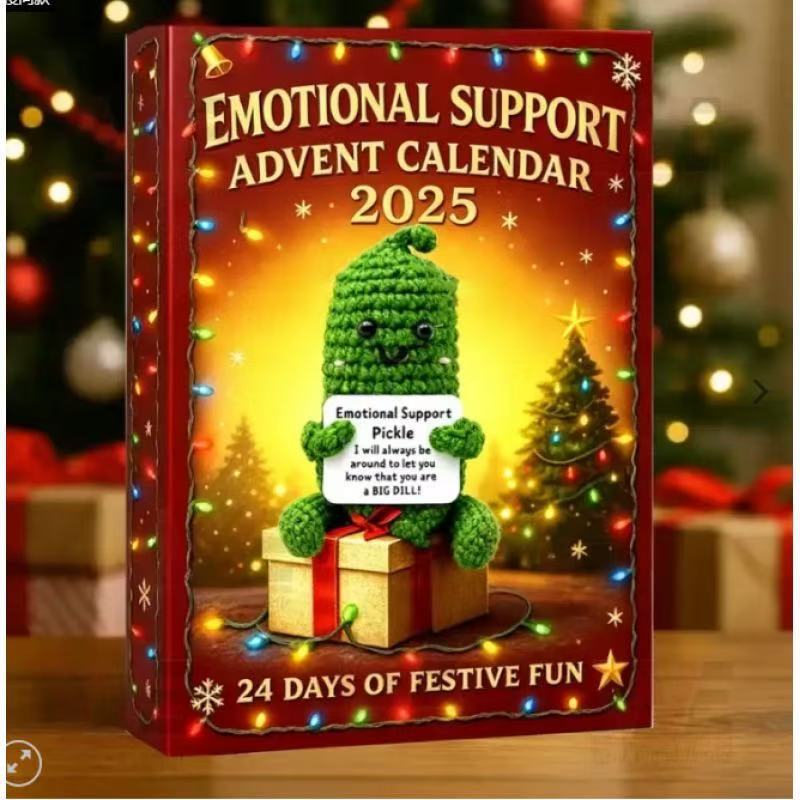 Emotional Support Advent Calendar Emotional Support Blind Box Doll