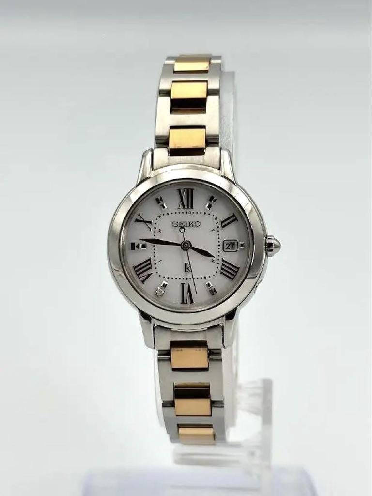 [USED] SEIKO Lucia 1B22-0CK0 Solar Watch, Operation Confirmed, 927