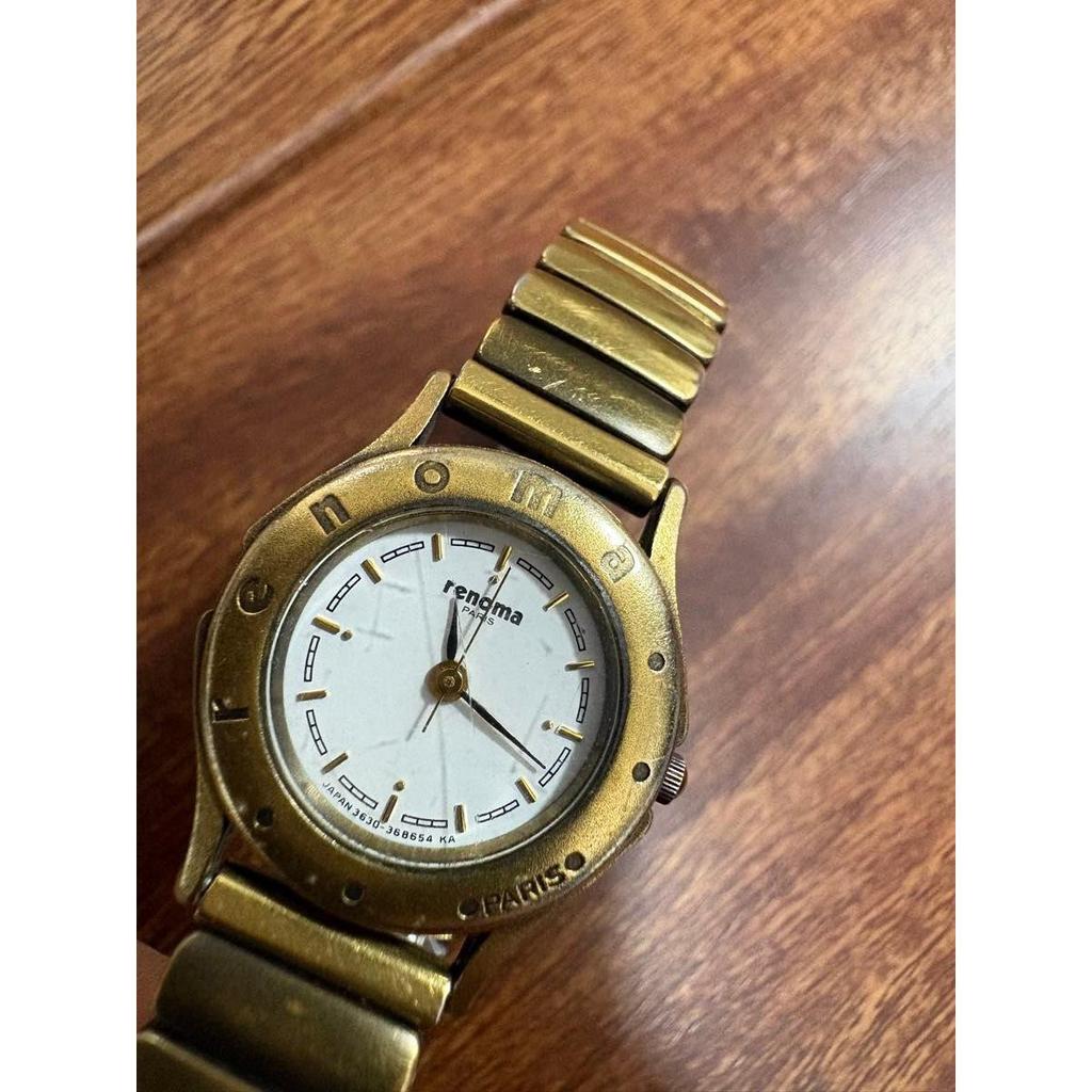Б/у CITIZEN renoma PARIS Винтажные часы Citizen Renoma Золотые Seiko