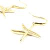 [I3945] - Gold Plated Earrings 'Etoiles Des Mers'