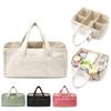 Spacious Baby Diaper Storage Bag Organiser for Organizing Essentials New Mom Handbag Enjoy Car Travel Convenience