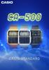 Watch Standard Unisex Silver [Casio] [] CA-500WE-1AJF