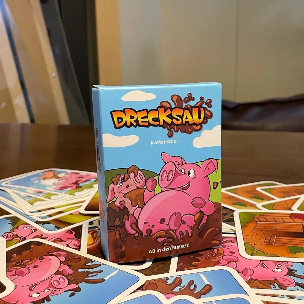 Multicolor Board Game Chicken Piou Piou Party Game Funny Card Game Family Fun
