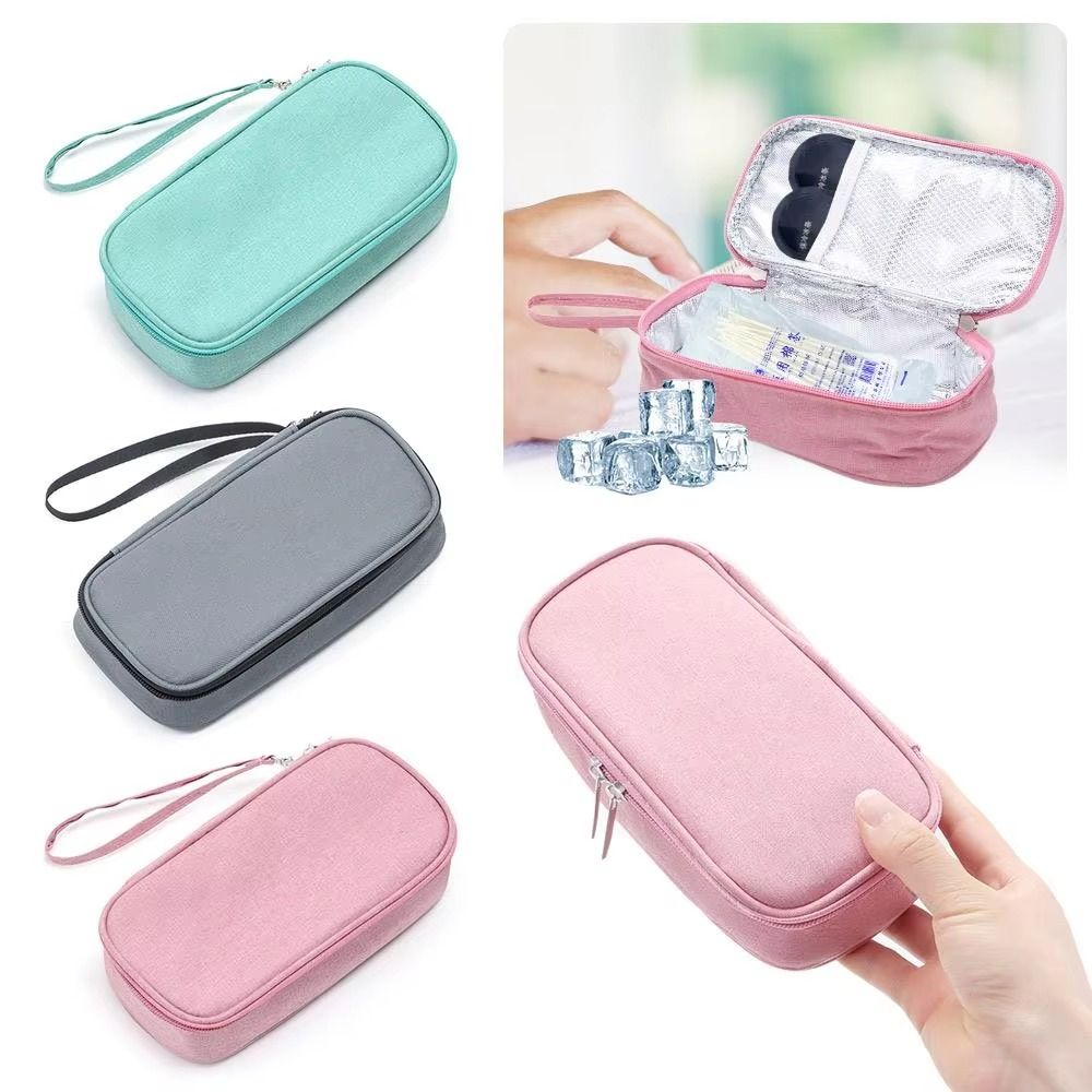 Waterproof Medicine Cooler Case Thermal Insulated Drug Freezer Insulin Cooling Bag Drink Cooler