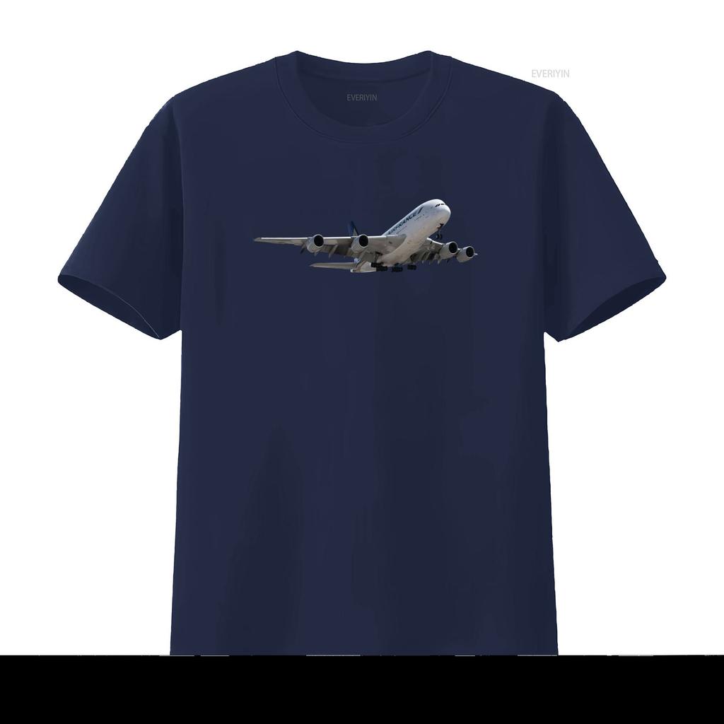 Футболка Air France Airbus A380 Авиация Самолет S M L XL XXL винтажная Стиранная Дышащая мужская Женская дизайнерская одежда