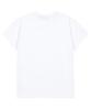 SHIRTMYLIPS Отпечаток губ Рок-звезда Укороченная футболка Белый