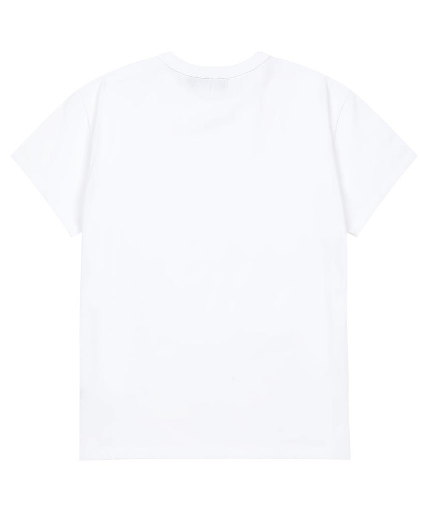 SHIRTMYLIPS Белая укороченная футболка с диско-слоганом Rockstar