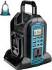 Makita 18V 350W Мощный инвертор постоянного тока 18В в переменный ток с 3 1 и светодиодной лампой 300 лм для использования на открытом воздухе и в чрезвычайных ситуациях Инвертор, 2 порта USB-A 110-120В, USB-C