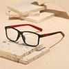 Унисекс Классическая Квадратная Оправа Высокой Четкости Защищающие от Синего Света Очки для Чтения Мужские Модные Спортивные Нескользящие Очки для Дальнозоркости