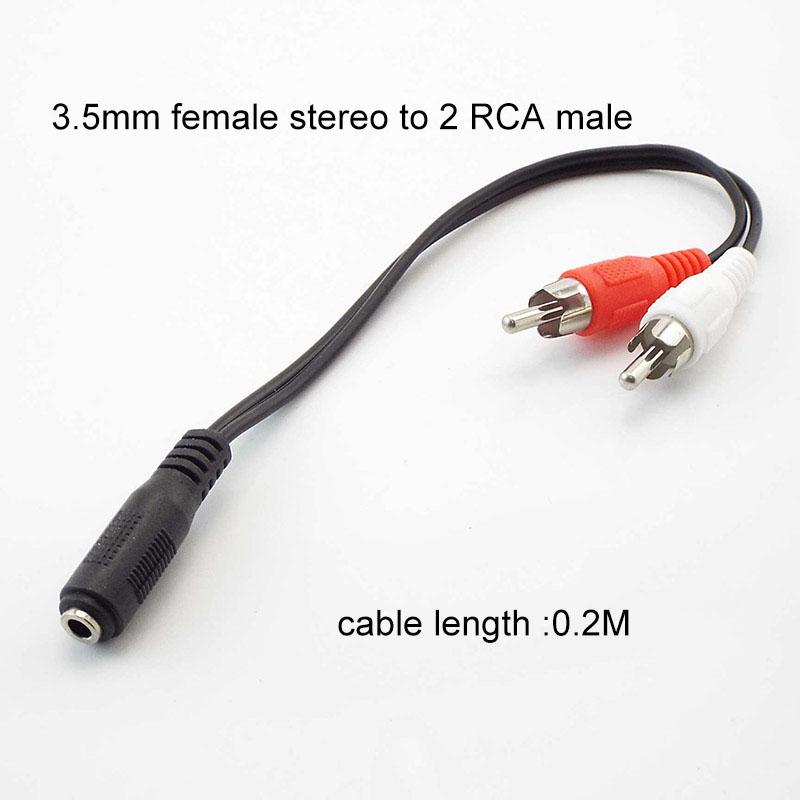4 типа 1 шт. 3 4-полюсный 3,5 мм штекерный разъем для 2RCA 3 RCA штекерный разъем для адаптера 3RCA аудио-видео AV-кабель проводной шнур