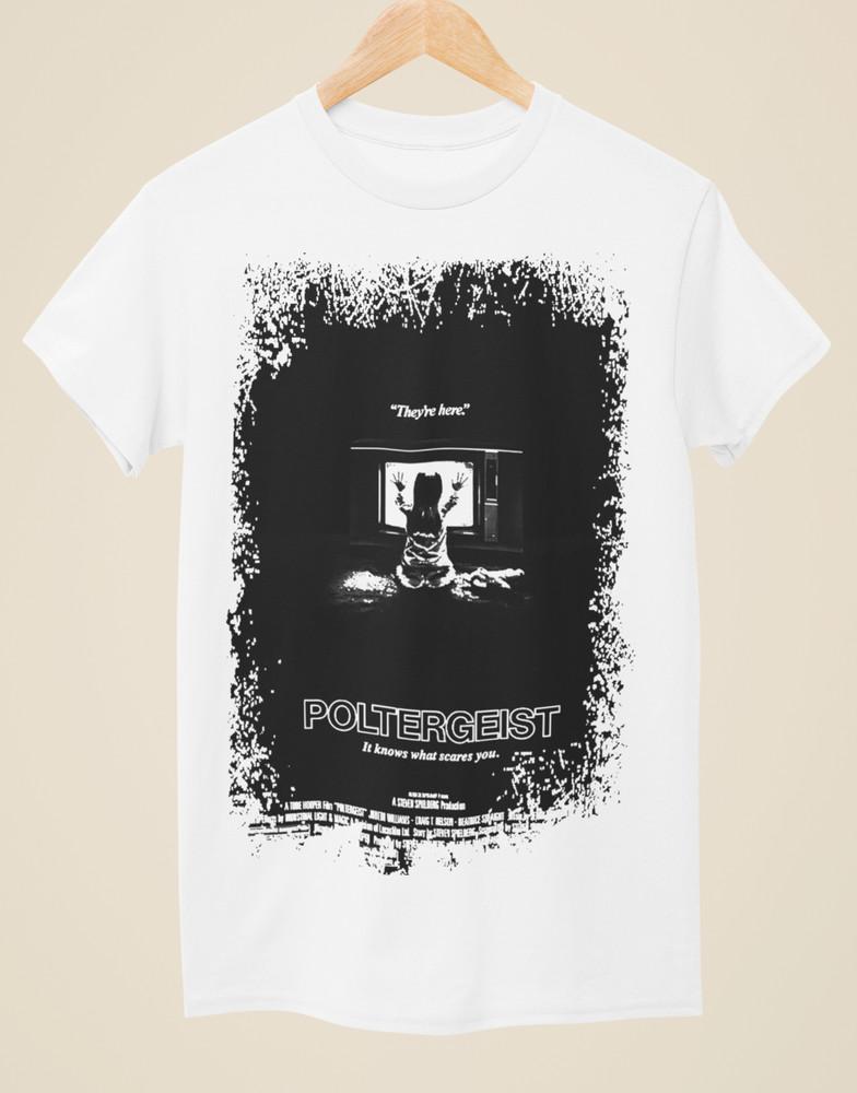 PoltergeistMovie Poster Inspired Unisex White T-Shirt Unisex T-Shirt