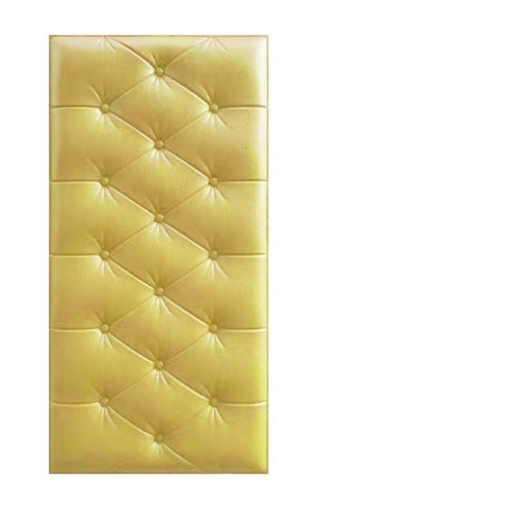 1 шт. Утолщенные 3D наклейки на стену Высококачественные противоударные DIY настенные коврики Самоклеящиеся обои Детская спальня Домашнее украшение