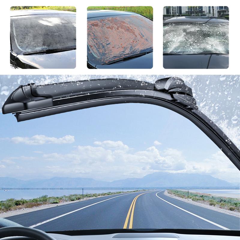 Твердые шипучие таблетки для мытья автомобиля Очиститель ветрового стекла Домашний автомобильный стеклоочиститель для стекол Пыль Твердое моющее средство