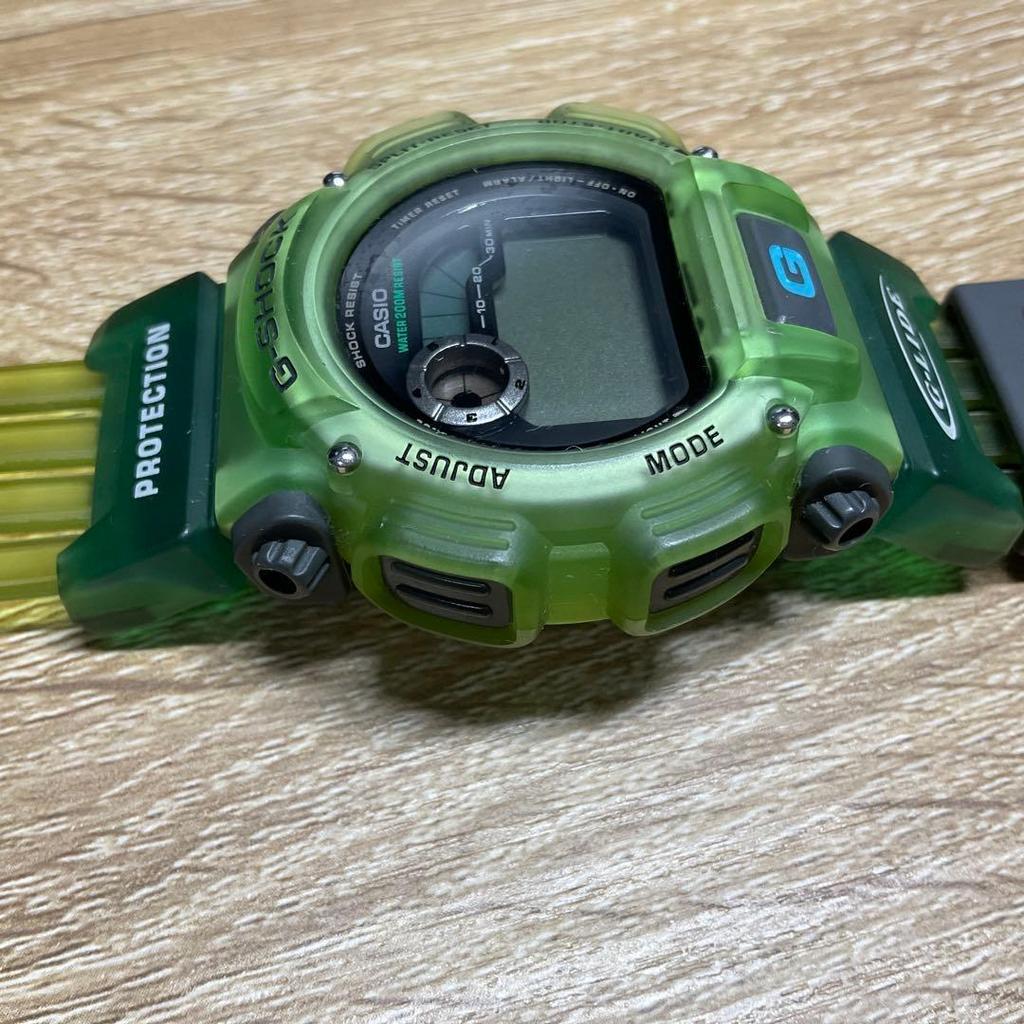 Б/у CASIO G-SHOCK DW-9000 G-LIDE Зеленые Часы