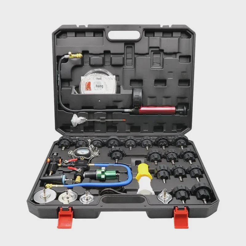 Детектор утечек в системе охлаждения автомобиля и набор инструментов для замены (14/28/34 шт.)