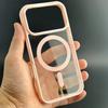 Чехол Magsafe для iPhone 17 Air 17 16 15 14 Pro Max Plus 13 12 Mini 11 16e Прозрачная акриловая крышка