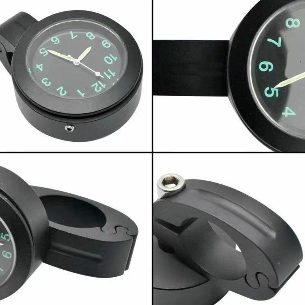 Waterproof Motorcycle Handlebar Clock Electric Car Clock Shockproof Watch Handlebar Watch Motorcycle Accessories Parts