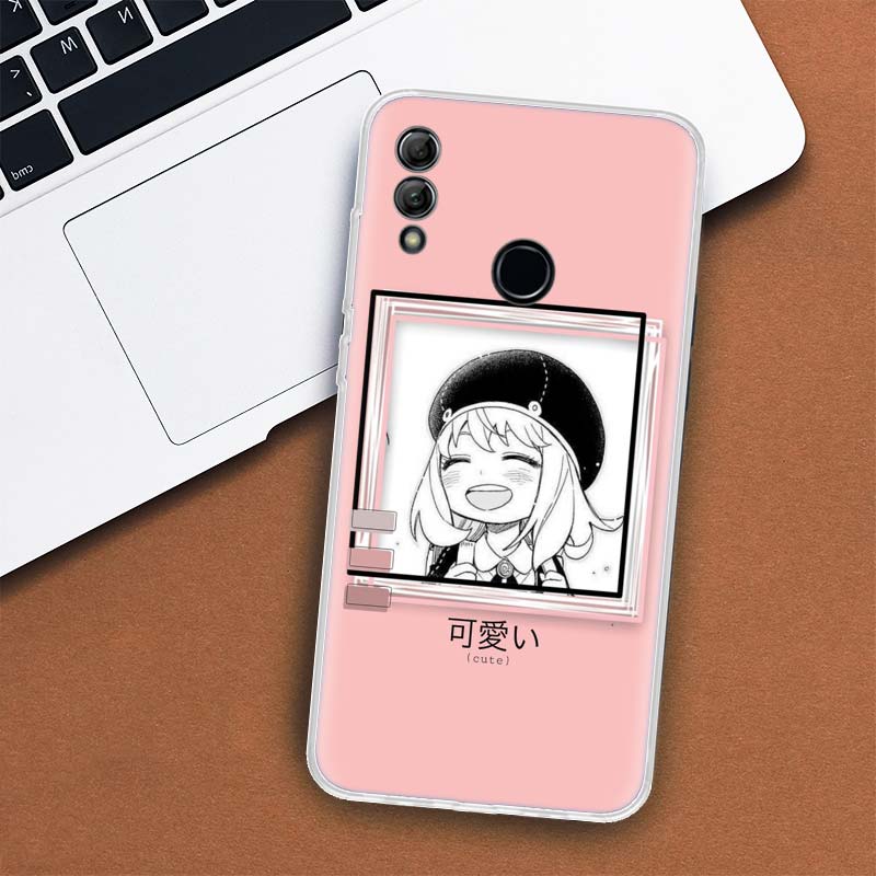 Детский чехол SPY×FAMILY Anya для Huawei Y5 Y6 Y7 Y9S P Smart Z 2021 2019 Honor 10 Lite 9 20 9X 8S 8X 8A Pro 20i Coque