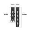 Rubber Smart Watch Replacement Band [22mm Width] for Garmin Fenix 6/5