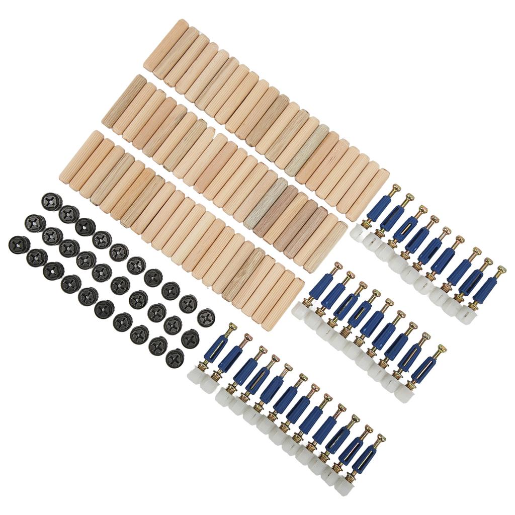 Комплект эксцентрикового колеса 3 в 1 Утолщенная гайка Винтовой крепеж Мебельная панель Фитинги