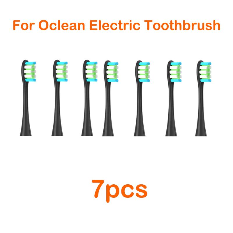 XiaomiFor Oclean Flow/X/ X PRO/ Z1/ F1/ One/ Air 2 /SE Brush Heads Soft DuPont Sonic Toothbrush Vacuum Bristle 7pcs Replacement Heads