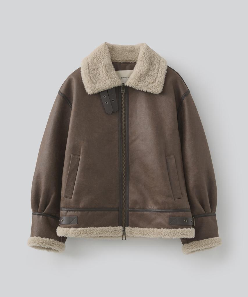 Fabregat Lakan B-3 Mustang Jacket (Vintage Brown)