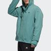 Adidas Куртка в спортивном стиле с капюшоном Мужские куртки Изумрудно-зеленый GM4467