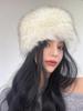 Stylish Unisex Imitation Fox Fur Snow Hat - Warm & Cold-Resistant
