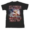 Led Zeppelin Color US Tour 1977 Jimmy Page Официальная футболка мужская унисекс
