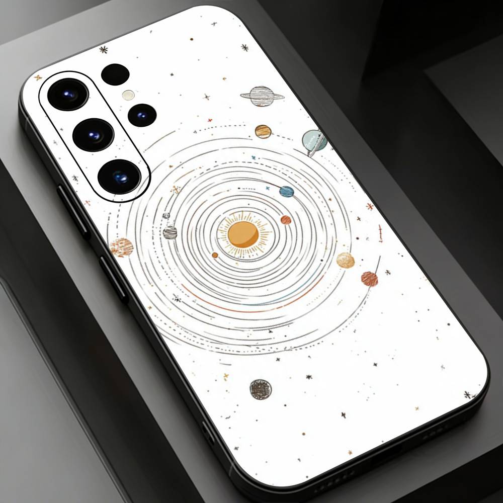 Чехол для телефона серии «Космическая Галактика» для Samsung Galaxy S20,23 Ultra S24,22 Plus S25,26,21FE, ТПУ-чехол