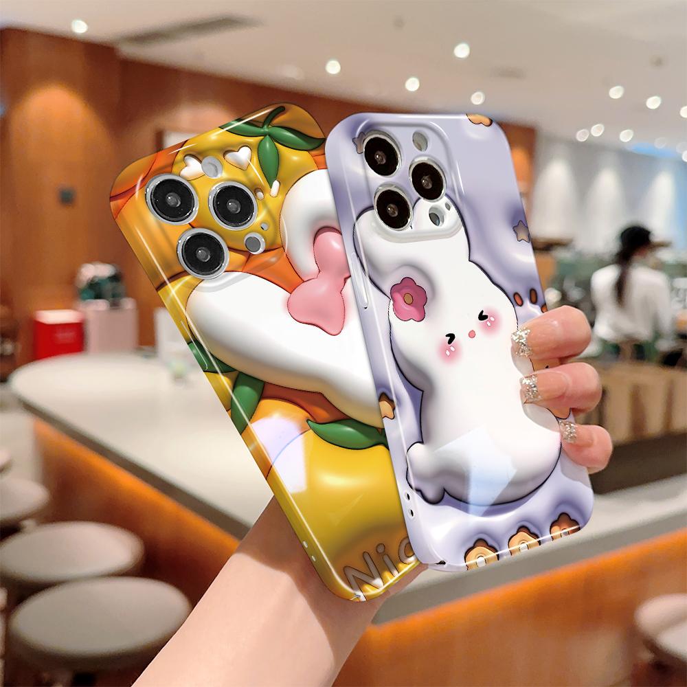 Все включено Пленка Чехол для телефона Мультяшный Модный дизайн Жесткий Чехол Полная защита Защита камеры для OPPO A60 A96 Reno12 Realme C53 C75