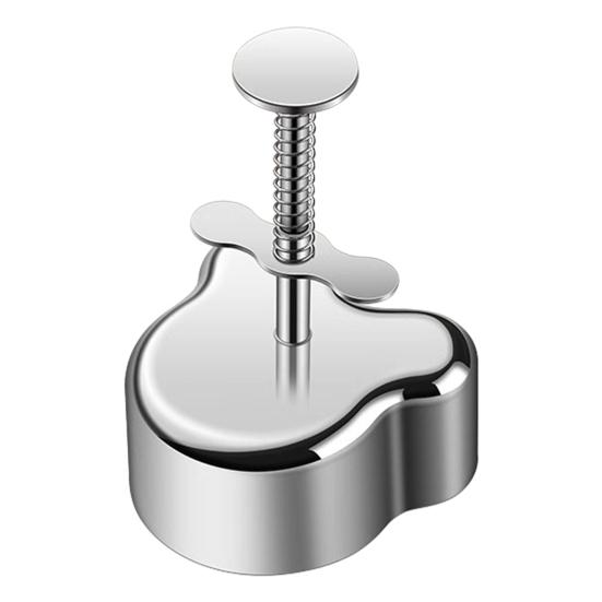 Форма для онигири из нержавеющей стали, устройство для приготовления рисовых шариков для суши, круглая, в форме звезды, цветка, для бенто, пресс для риса, кухонный инструмент, безопасный для пищевых продуктов, для пирогов, котлет, салатов