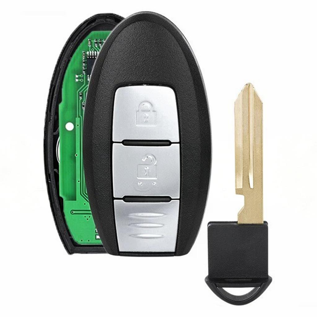 2 Button Car Key Fob S180144102 433Mhz NSN14 Chip For   X-Trail 2014-2017