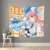 Love Anime Manga Customized Tapestry  Wall Hanging Blanket Tapestry Home Decor Items Wall Decorations