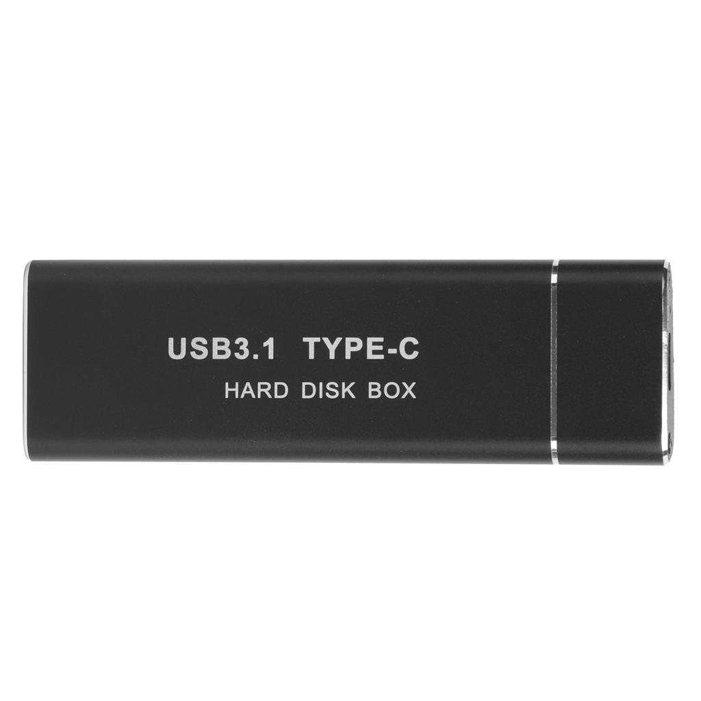 Жесткий диск M.2 NGFF на USB3.1 алюминиевый сплав твердотельный внешний корпус TypeC (Не включено