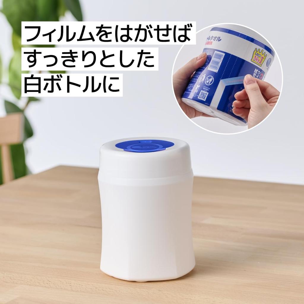 Elleair Wet Disinfecting and Virus Alcohol 80 Disinfecting Alcohol Wipes Wipes, Removal, Type, Bottle, Sheets,