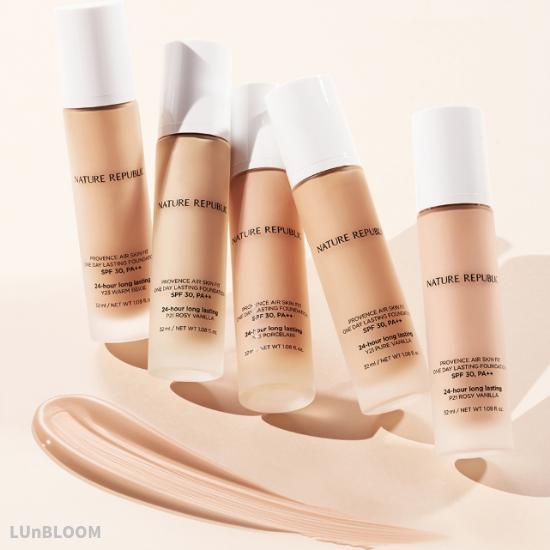 Nature Republic Provence Air Skin Fit тональный крем стойкого действия на один день 32 мл (+Бесплатный подарок)