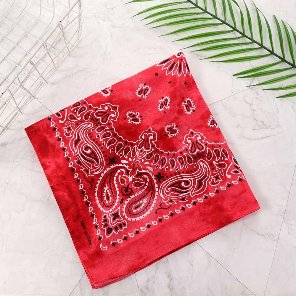Hair Band Seamless Scarves Tie Dye Bandana Cycling Outdoor Hip Hop Paisley Headband Hip Hop Headwea
