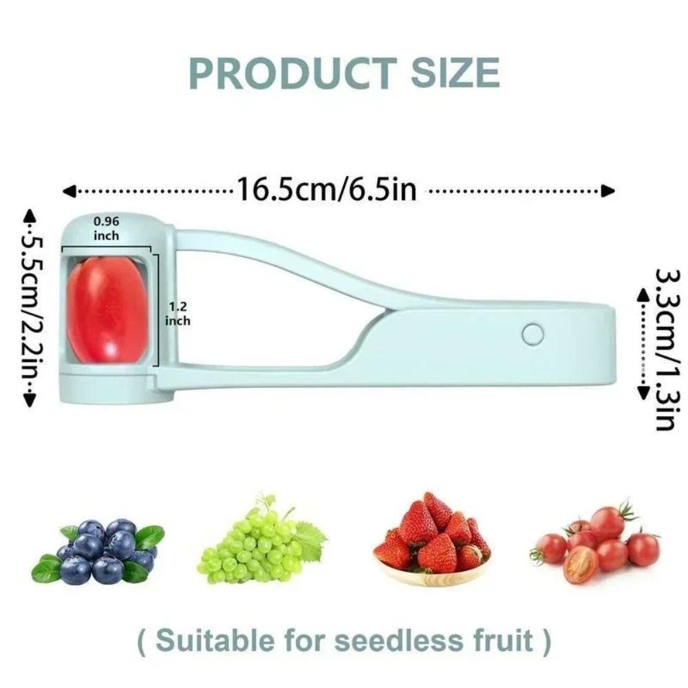 Easy To Cut Strawberry Slicer Safety Grape Cherry Tomato Cutter Vegetable Slicer Fruits