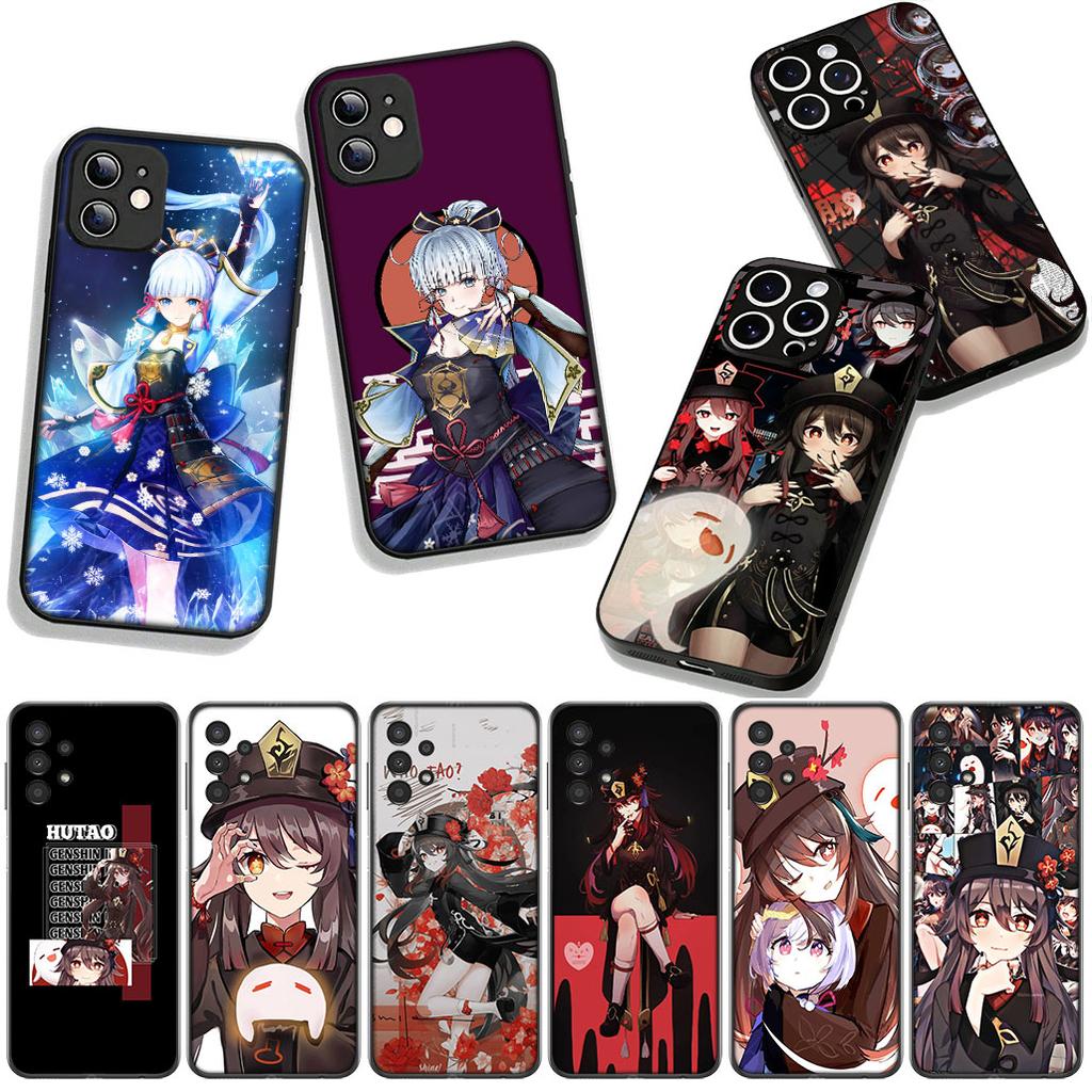 Для Xiaomi Redmi 15 A5 9A 9T 10A 10C 9C NFC 15C Note 11 9 10 Pro Plus 8T Чехол-кейс Genshin Impacts Ху Тао Ху Тао Камисато Аяка