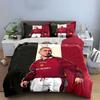 Soccer player graphic design. Bedding sets Duvet cover sets Duvet covers Pillowcases(1* Duvet Cover 2* Pillowcases without duvet insert)