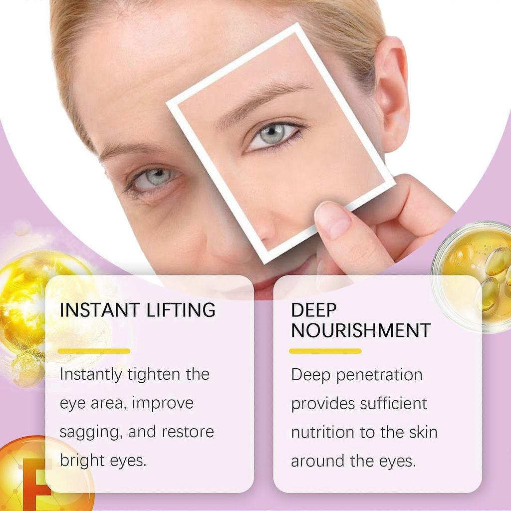Limited time!!Hoygi Eye Cream Gentle And Delicate Moisturizing Soft And Brightening Skin Tightening Massage Eye Care Eye Cream