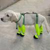 Dog Suspender Booties Anti-Slip Dog Paw Protector Waterproof Boot Leggings Adjustable Dog Suspender Shoes for Winter Snow Rain Hiking