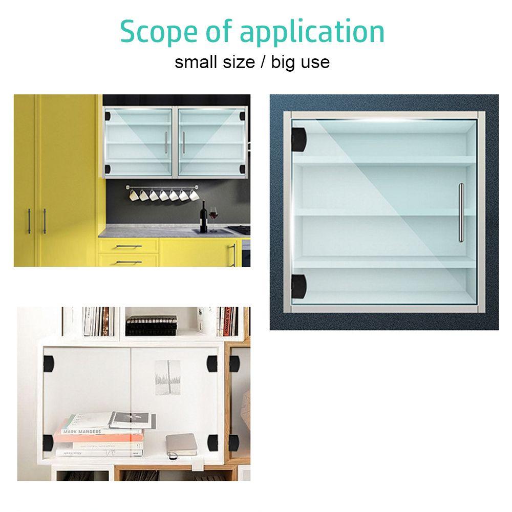 Home Connector Hardware Furniture Supplies Glass Door Hinge Cabinet Hinge Clip Window Accessories