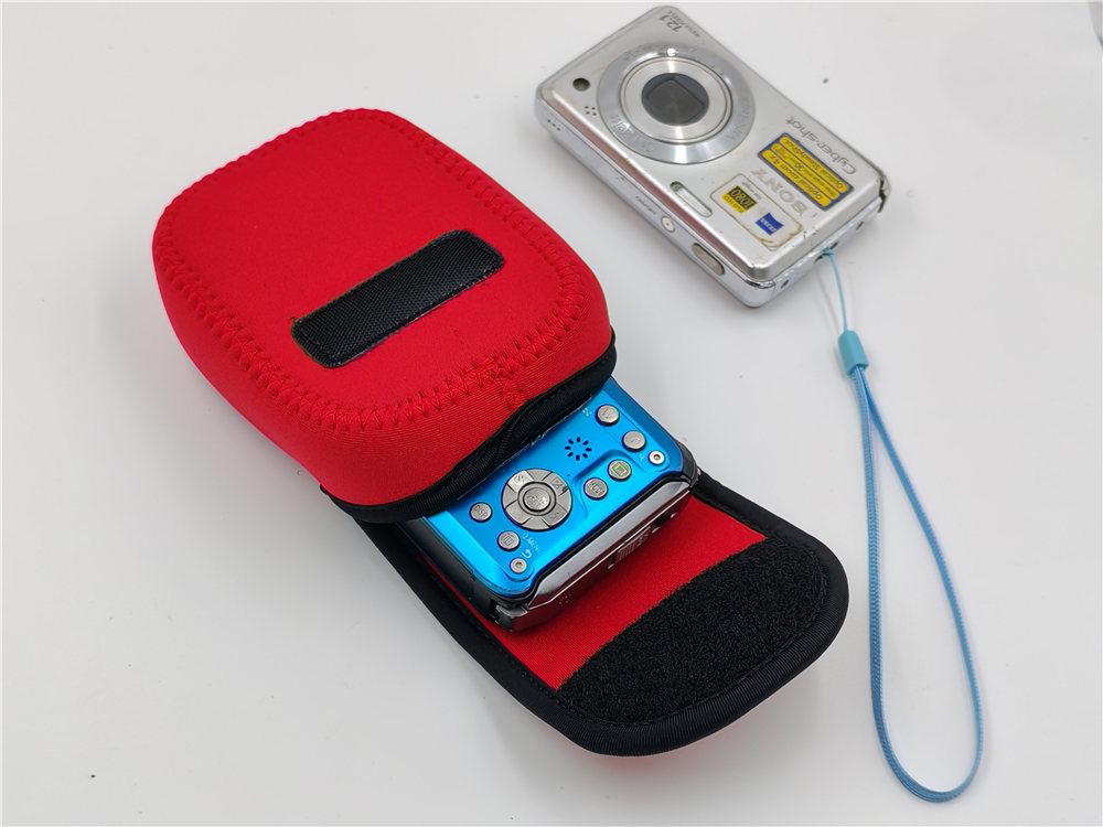 Неопреновый чехол-сумка для камеры для Canon SX740HS SX730HS SX720 G7X2 G7X3 Sony ZV1F ZV1 ZV1II RX100 RICOH GR GRII GRIII Lumix LX10