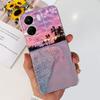 For Xiaomi POCO C65 Case Transparent Silicone Soft TPU Phone Cover For Xiaomi Mi Poco C65 Protective Bumper PocoC65 Flower Funda
